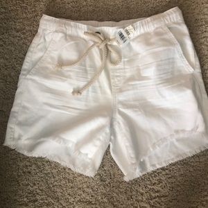 White shorts